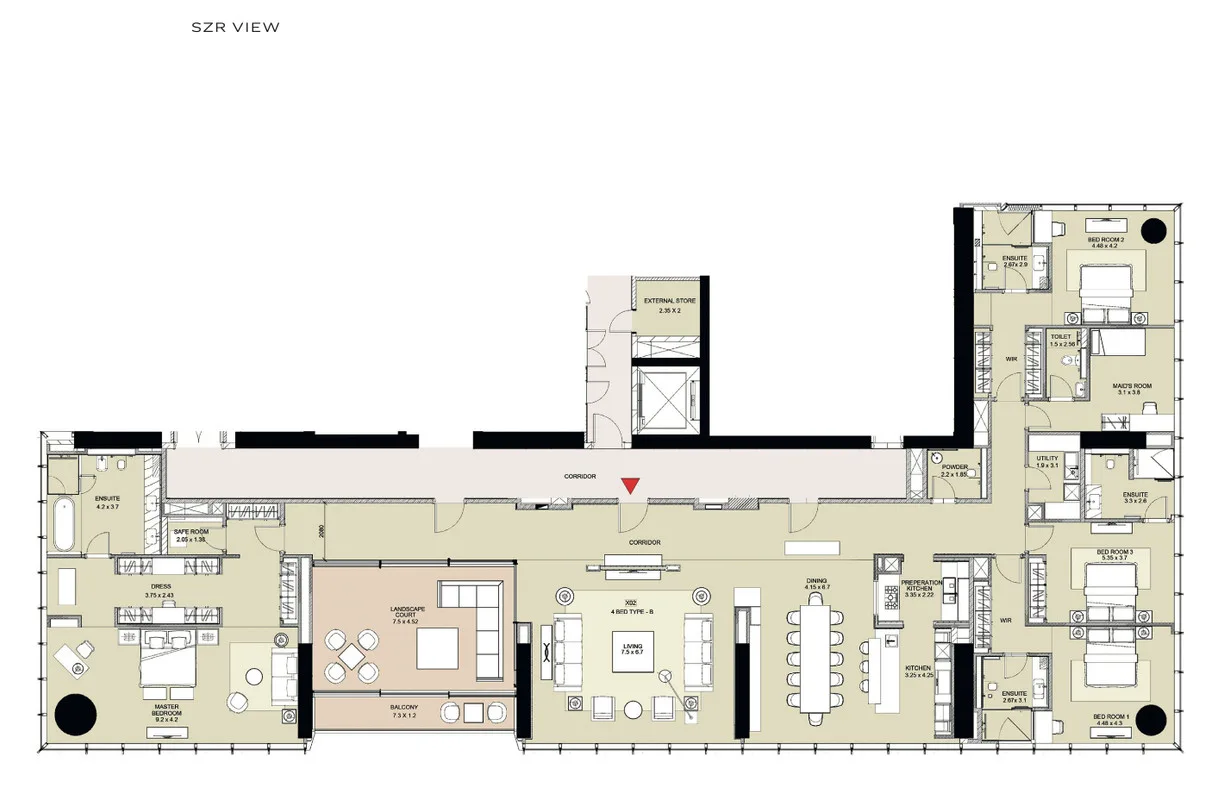 4BR in The S Tower