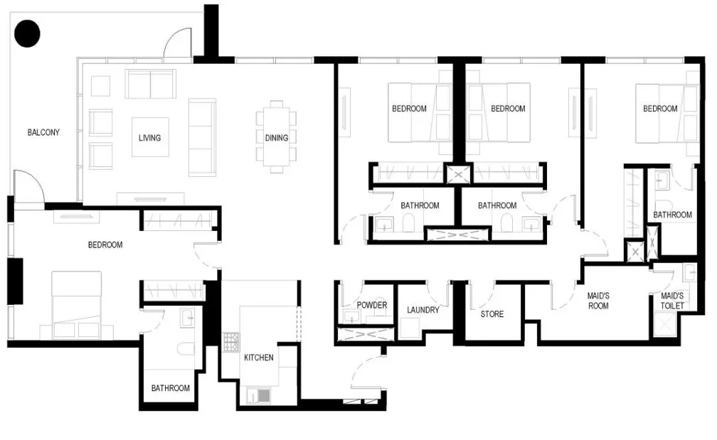 4BR in Crest Grande