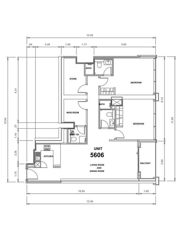 2.5BR in Creek Vistas Heights Tower B