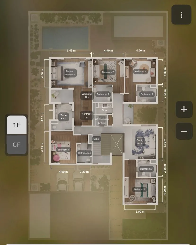 6BR villa in Saadiyat Lagoons