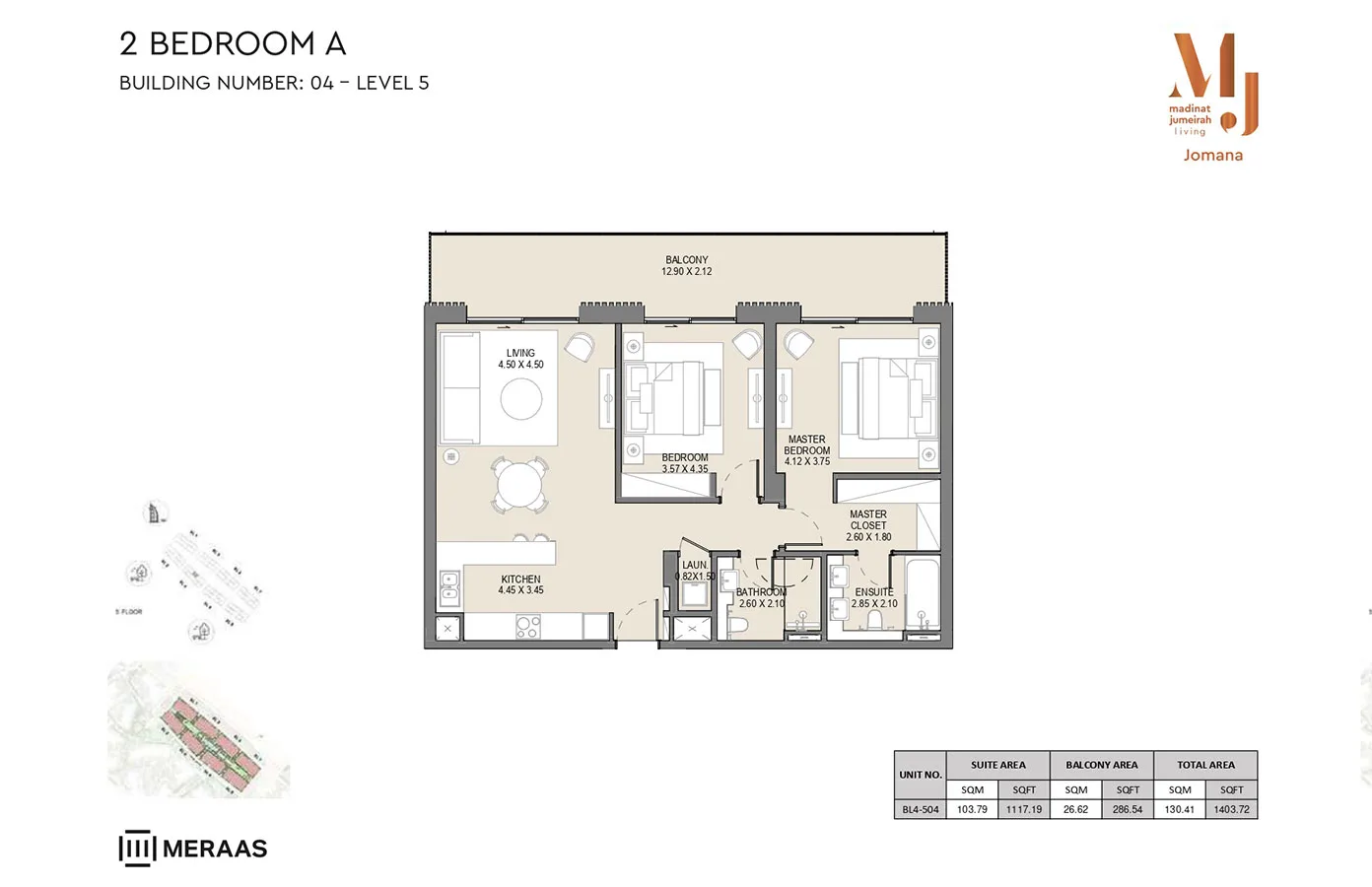 2BR in Jomana