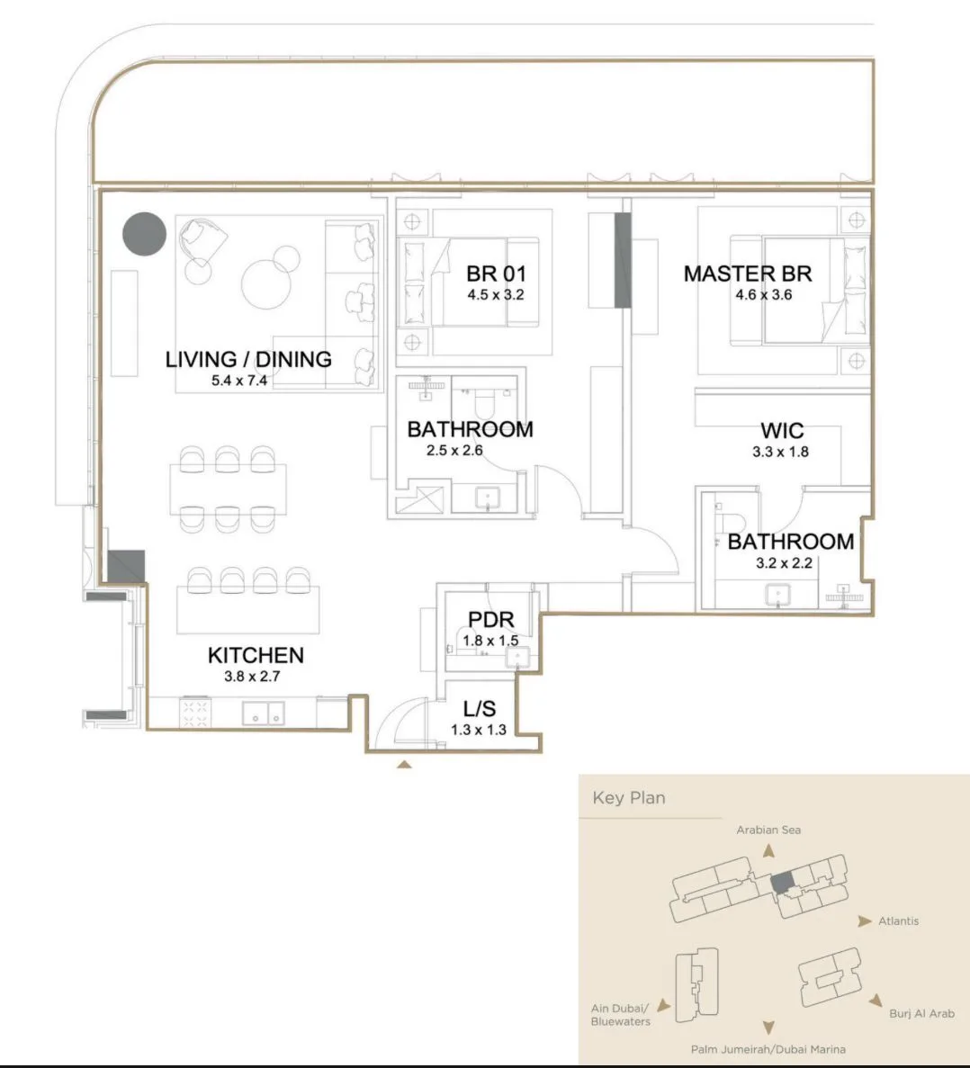 2BR in Serenia Living